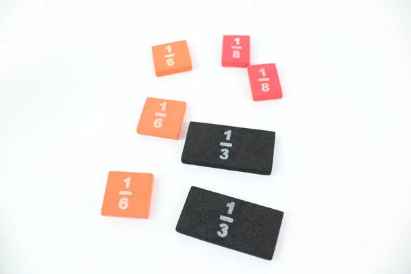 Lot of 10 Foam Fraction Tile Kits Homeschool Math Classroom Learning