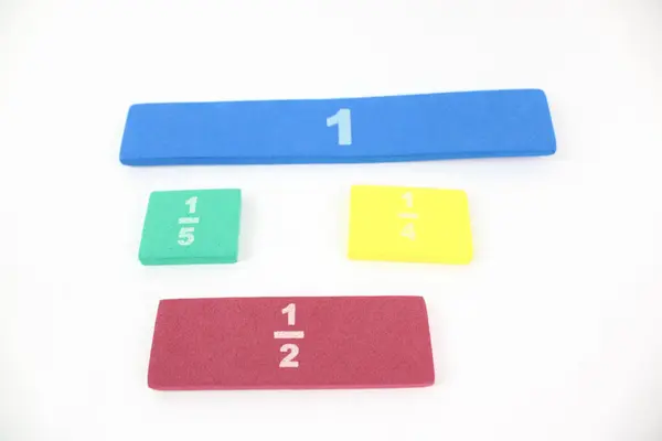 Lot of 10 Foam Fraction Tile Kits Homeschool Math Classroom Learning
