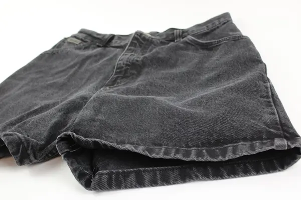 Wrangler Women's Black Charcoal Wash Denim Jean Shorts Size 10