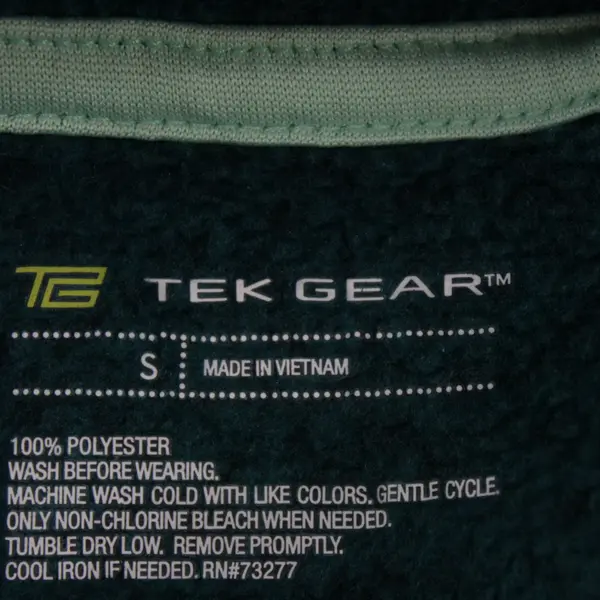 Tek Gear Women's Small Dark Teal Cowl Neck Pullover Sweater Kangaroo Pocket