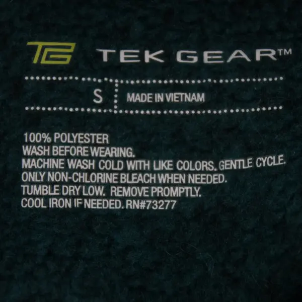 Tek Gear Women's Small Dark Teal Cowl Neck Pullover Sweater Kangaroo Pocket
