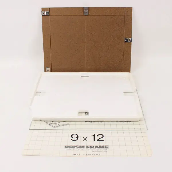 Prism Designer Clip Frame 9x12 Inch Photo Art Document Display