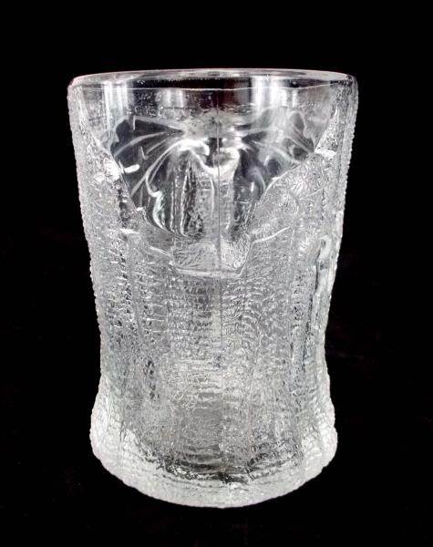 McDonalds THE FLINSTONES Frosted Glass TreeMendous Mug 1993 RocDonalds
