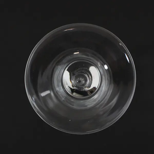 Vintage German Peill Flamingo Series Clear Glass Pedestal Bud Vase 8.5 inch