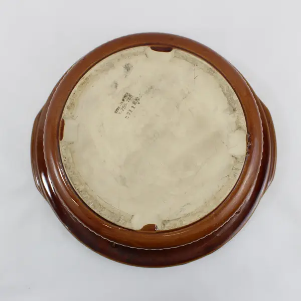 Rival Brown Stoneware Replacement Crock Pot Insert 256-762 12.5 x 11.5"