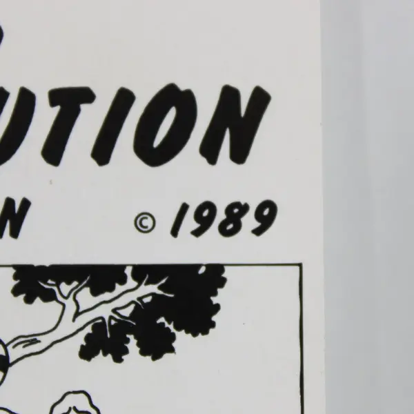 Adam and Eve-Olution by Ken Brown 1989 Illustrated Pamphlet Real Comet Press