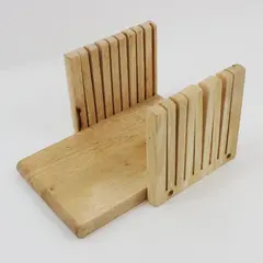 Wooden Bread Slicing Guide Even Slice Kitchen Tool