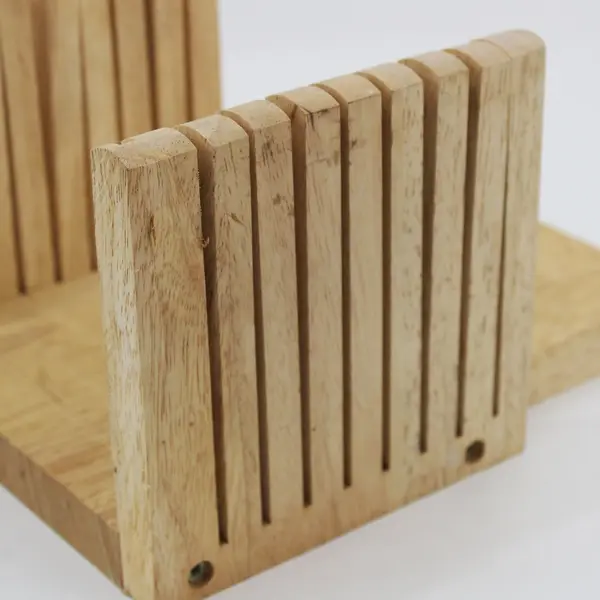 Wooden Bread Slicing Guide Even Slice Kitchen Tool