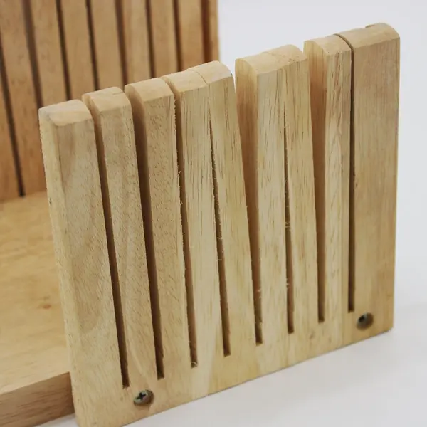 Wooden Bread Slicing Guide Even Slice Kitchen Tool