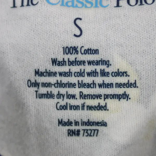 Croft & Barrow Classic Polo Shirt Women's Small Navy Floral