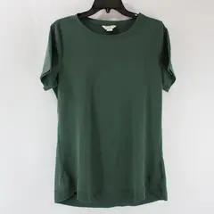 Danskin Women's Green Short Sleeve Shirt Top MPN 1442402 Size Medium