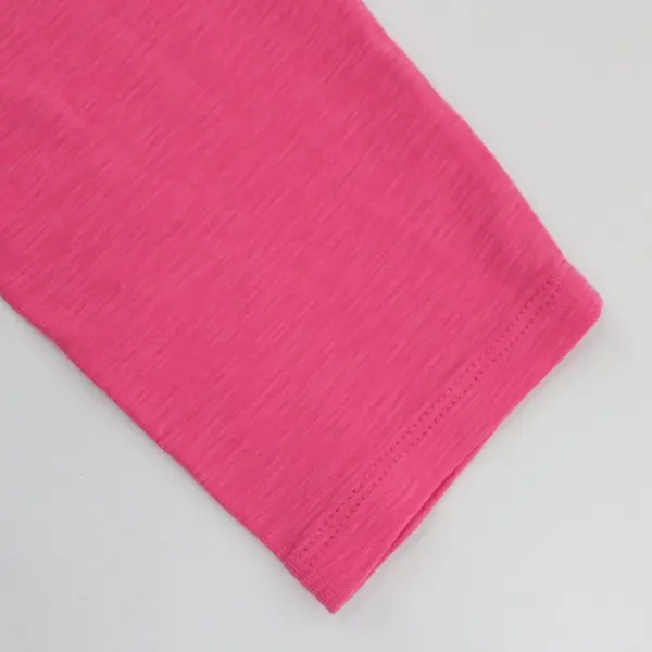 Kirkland Signature Women's 3/4 Sleeve Pink Space Dye Shirt Size M