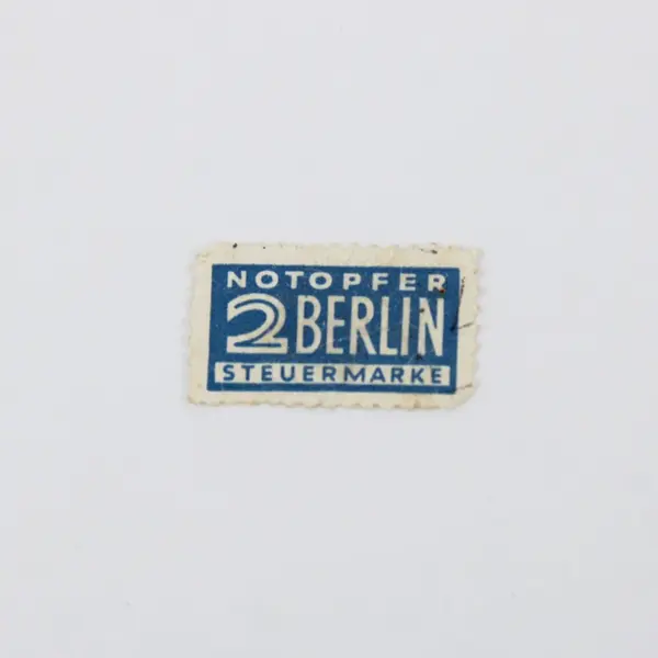 Notopfer Berlin Scott #RA1 1948 Steuermarke Tax Stamp Germany