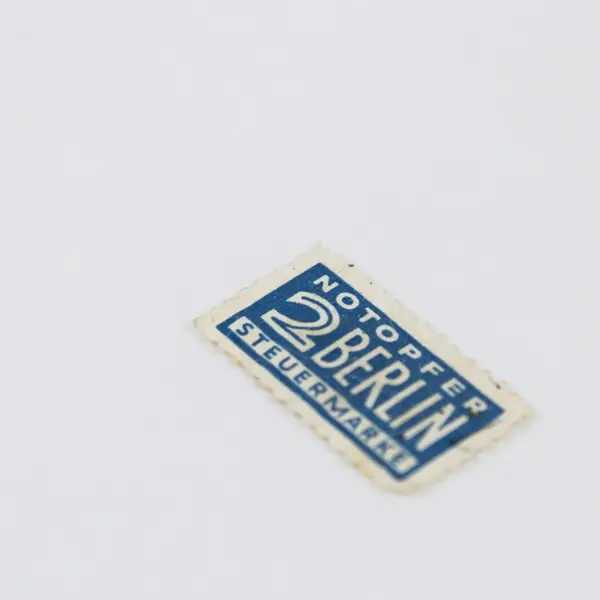 Notopfer Berlin Scott #RA1 1948 Steuermarke Tax Stamp Germany