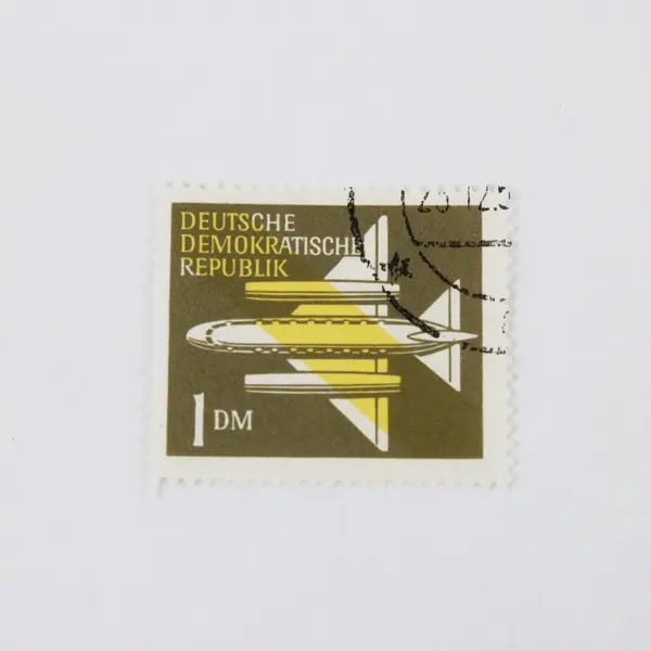 Lot Of 8 Germany DDR 1957 Scott C1-C7 Airmail Stamp Set Cancelled