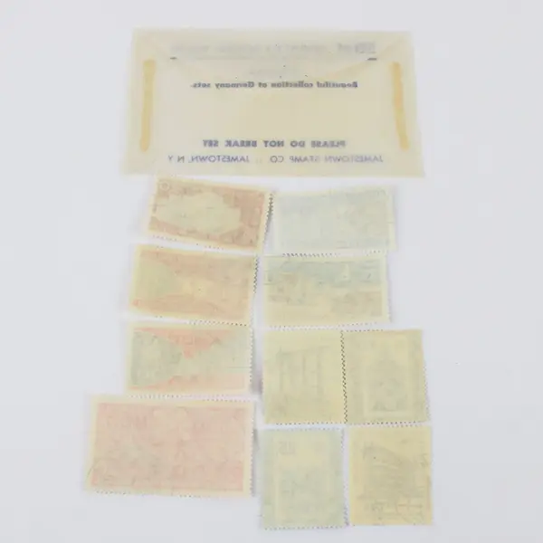 Lot of 10 Germany DDR Stamps 1959-1961 Used Jamestown Stamp Co. Packet