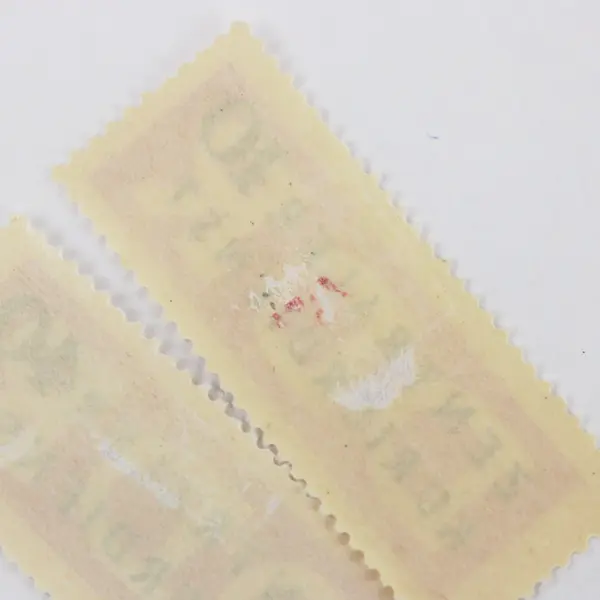 Germany DDR 1956 Zentraler Kurierdienst Official Stamps 10pf 40pf Pair, MH