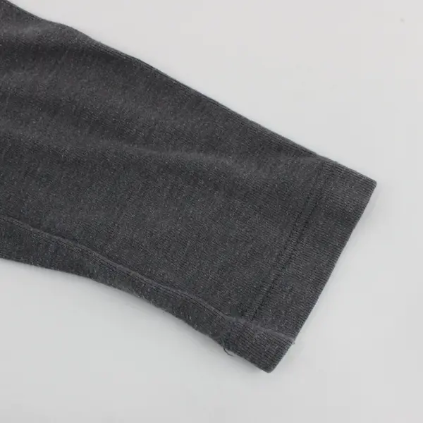 Eddie Bauer Outdoor Women's Dark Gray Long Sleeve V-Neck Shirt Medium