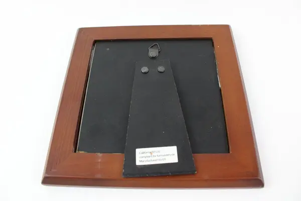 Harbor Town Industries Lot of 2 Square Picture Frames 7x7 Brown Purple