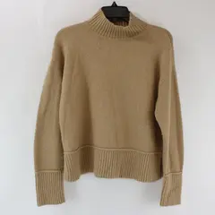 Nine West Women's Tan Beige Mock Neck Sweater Size Small