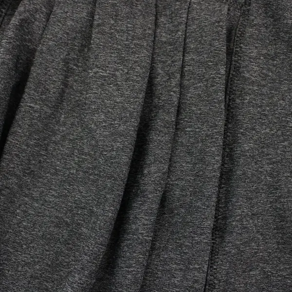 Unbranded Women's Dark Gray Space Dye Zip-Up Jacket Mock Neck Size M