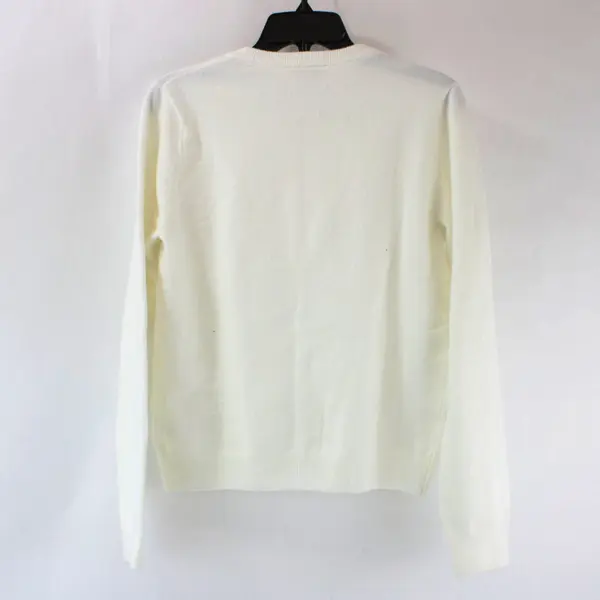 Studio B by Bobeau Women's White Button Front Cardigan Size Small