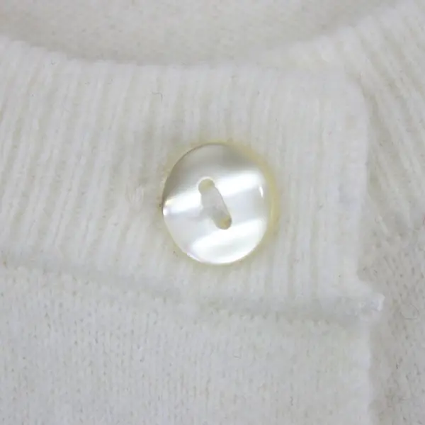 Studio B by Bobeau Women's White Button Front Cardigan Size Small