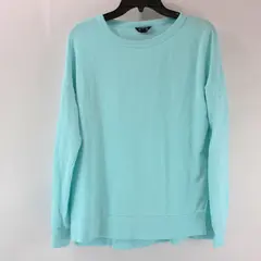 Buffalo David Bitton Women's Light Blue Crew Neck Sweater Small