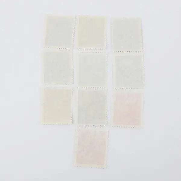 Set of 10 DDR East Germany 1950s Used Stamps 5-70 Pfennig