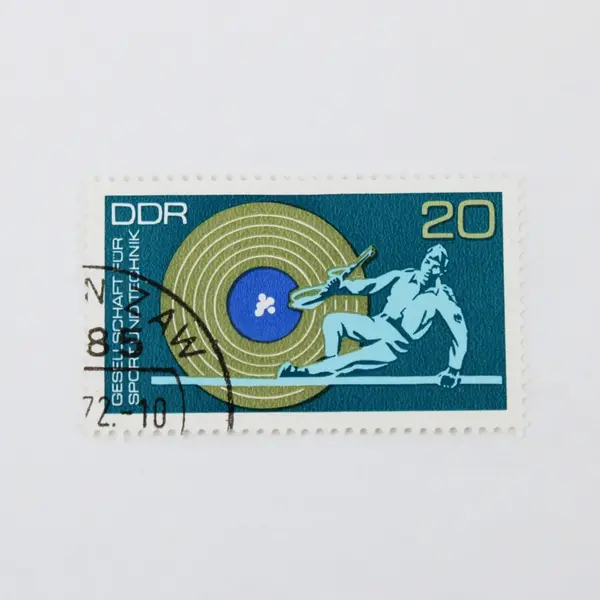 Lot of 4 Germany DDR 1972 Society for Sport & Technology Stamps #1388-90, 1392 