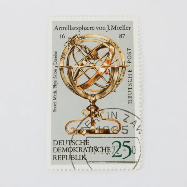 Germany DDR GDR 1972 Astronomy Stamps Set of 3 Mi #1403, 1405-1406