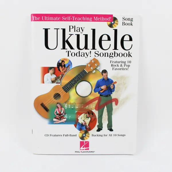 Hal Leonard Play Ukulele Today! Songbook Chris Kringel CD Full-Band Backing
