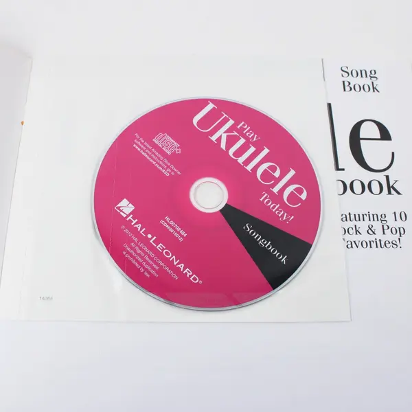 Hal Leonard Play Ukulele Today! Songbook Chris Kringel CD Full-Band Backing
