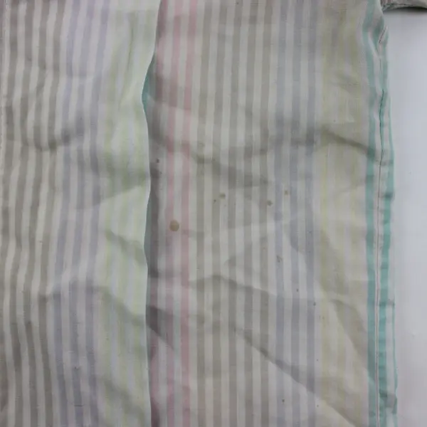 Josephine Women's Pastel Striped Short Sleeve Button Down Shirt Size 10