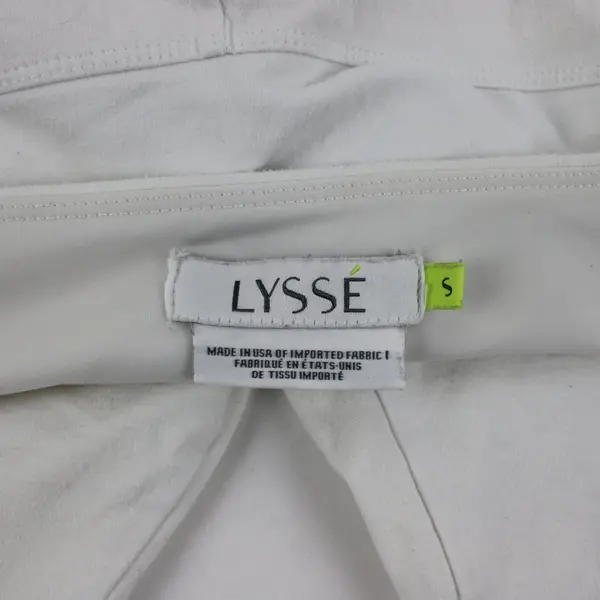 Lysse Women's White Capri Leggings Size Small