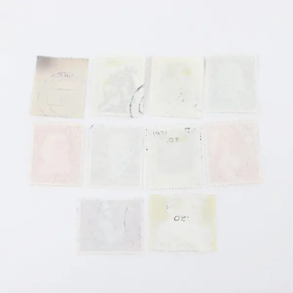 Lot Of 10 Germany Famous People Used Stamps