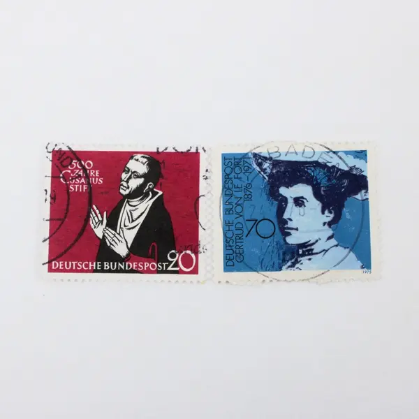 Lot Of 10 Germany Famous People Used Stamps