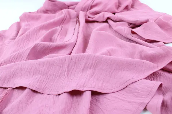 B Women's Pink V-Neck Short Bell Sleeve Top XXL Pre-Owned