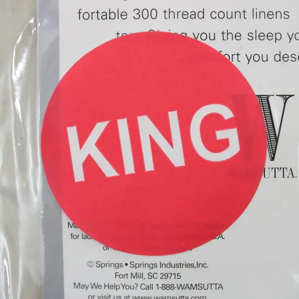 Signature by Wamsutta Pima Cotton King Pillowcase 300 TC Pebble Beige