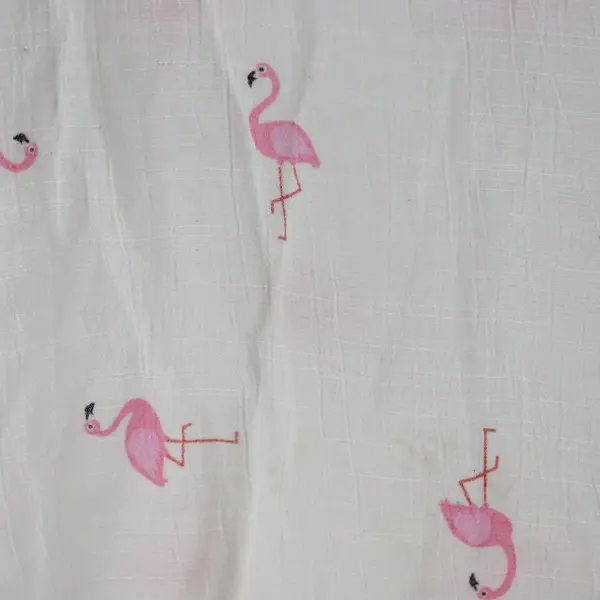 Carolyn Taylor Women's Flamingo Print Button Down Shirt Small
