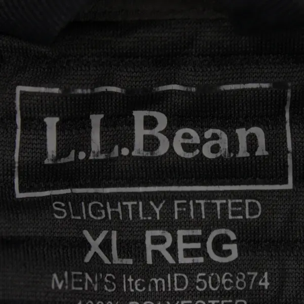 L.L.Bean Men's XL Gray Ribbed Slightly Fitted Pullover Sweater CA0475A