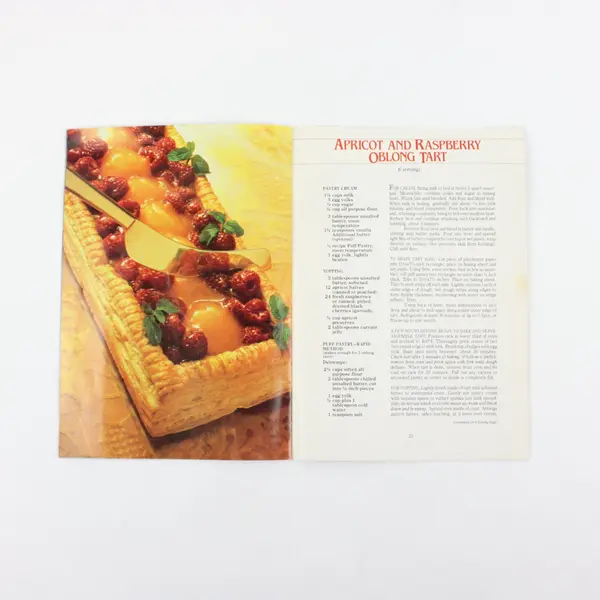 Vintage 1982 PB Booklet Ultimate Desserts Spectacular Recipes from Bon Appetit