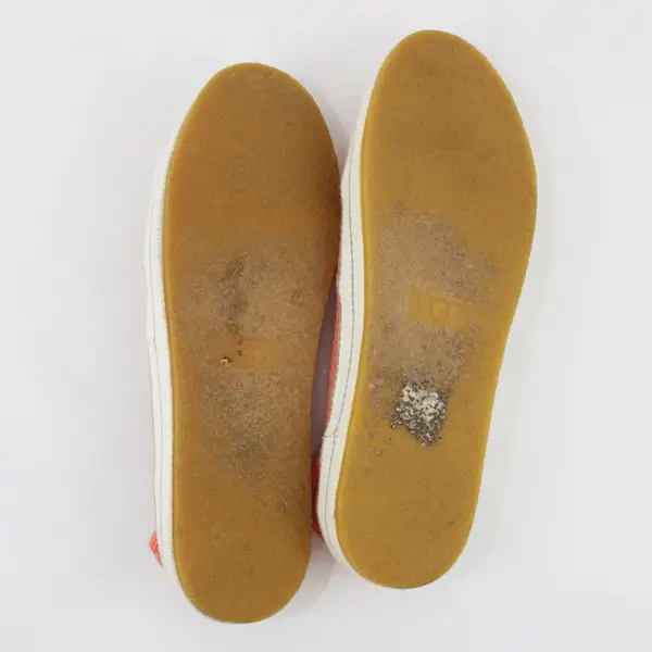 UGG Bren Women's Slip-On Mesh Sneakers Coral Orange Size 9