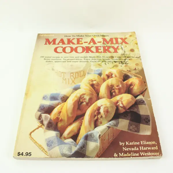 Vintage Make-A-Mix Cookery 1978 Paperback Cookbook How to Make Your Own Mixes