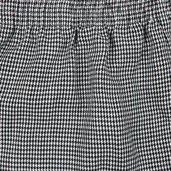 Briggs New York Women's 16W Houndstooth Pull-On Pants Black White