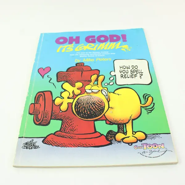 Mother Goose & Grimm Oh God! It's Grimm! Mike Peters Comic Strip Book 1988