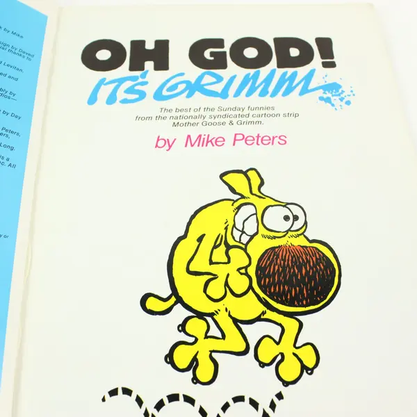 Mother Goose & Grimm Oh God! It's Grimm! Mike Peters Comic Strip Book 1988