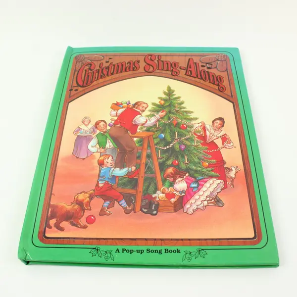 Troll Associates Christmas Sing-Along Pop-Up Song Book Carols Pat Paris 1992