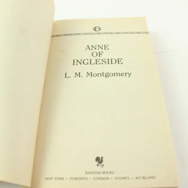 Anne of Ingleside by L.M. Montgomery Anne of Green Gables Series #6 1992