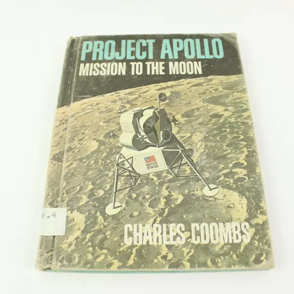 Project Apollo Mission to Moon Charles Coombs 1965 Library Edition Morrow Eagle